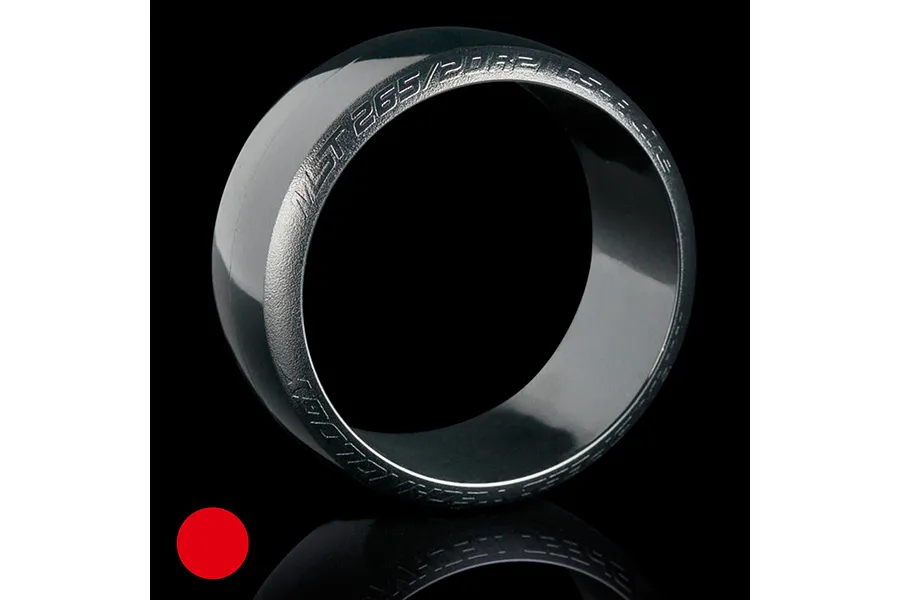 MST 1.9&amp;quot; CS-R Red (Medium) Compound 2WD Drift Tyres 2Pcs image 76781