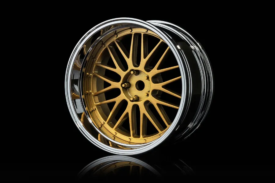 MST 1.9&amp;quot; LM Off-Set Changeable Silver/Gold Rims 4Pcs image 76796