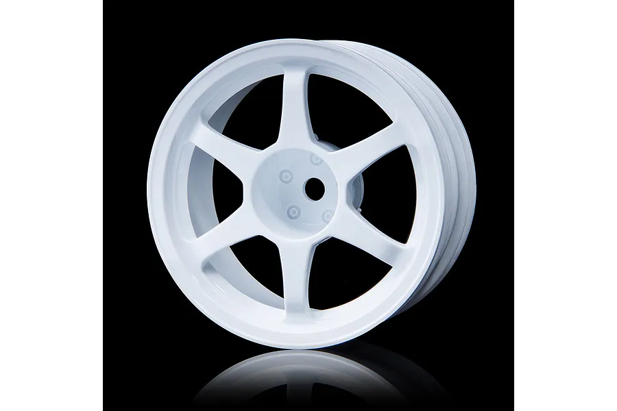 MST 1.9&amp;quot; (+5mm Off-Set) Type-C White Rims 4Pcs image 76813