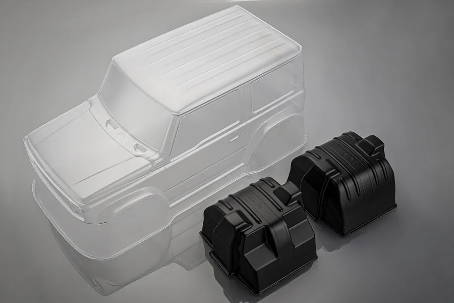 MST 1/10 J4 Unpainted Body Shell - Clear image 76820