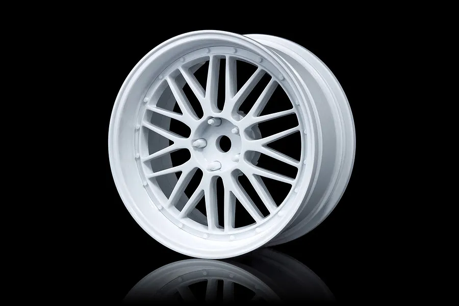 MST 1.9&amp;quot; LM Off-Set Changeable White Rims 4Pcs image 76847