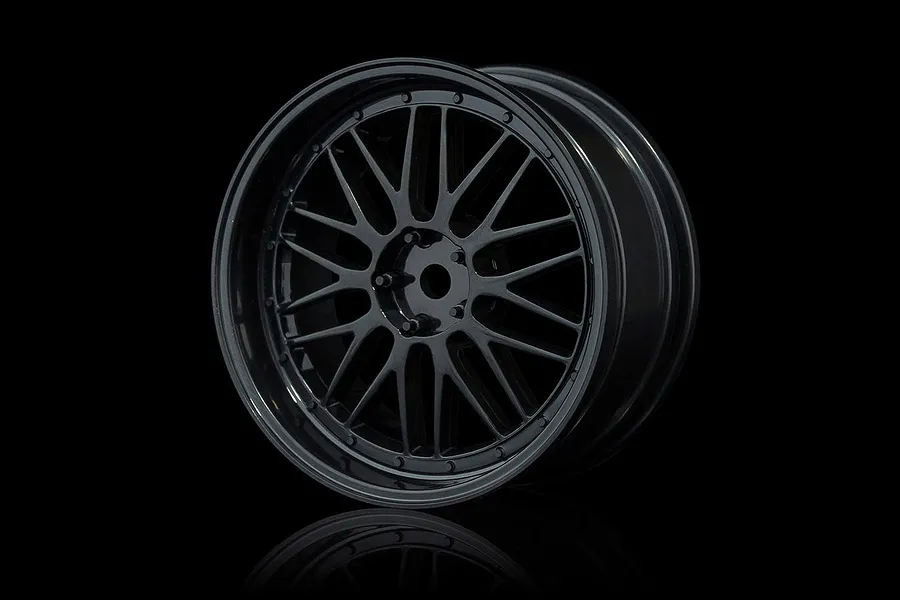 MST 1.9&amp;quot; LM Off-Set Changeable Black Rims 4Pcs image 76856