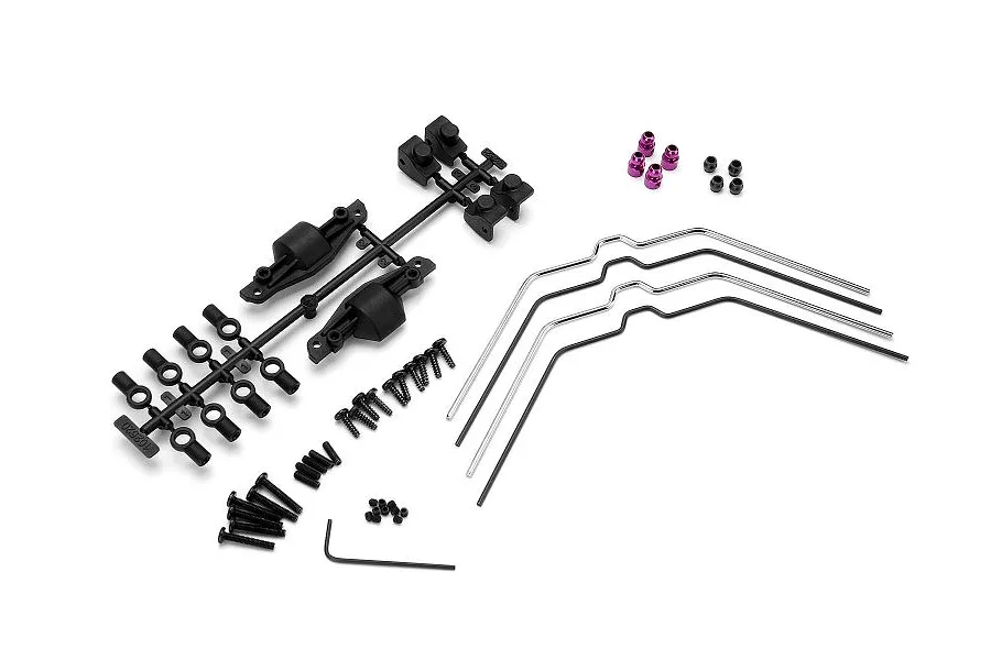HPI Savage Front &amp;amp; Rear Sway Bar Set image 7699