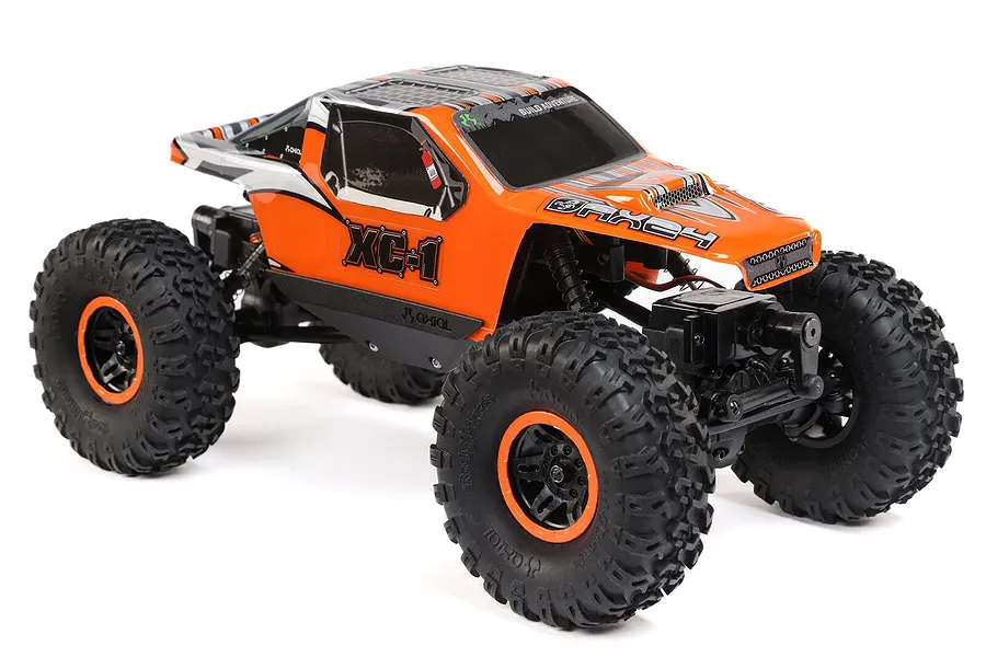 Axial AX24 XC-1 4WS RC Rock Crawler Electric 4WD 1/24 Scale RTR - Orange image 76994