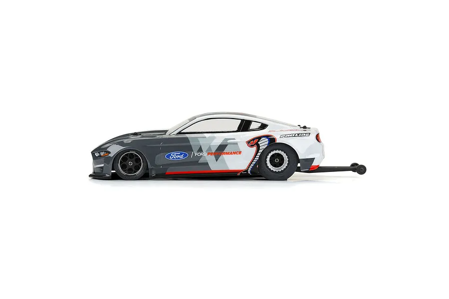 Pro-Line 1/16 2021 Ford Mustang Cobra Jet Unpainted Body Shell w/ Decal Sheet image 77010