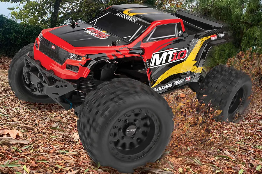 Team Associated MT10 Rival V2 RC Electric Brushless 4WD 1/10 Scale RTR - Red image 77044
