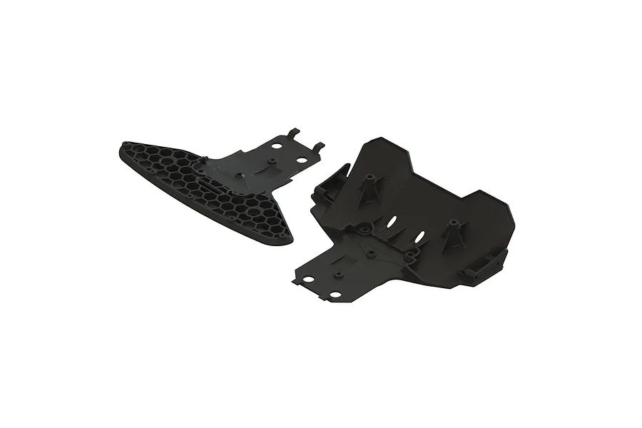 ARRMA Front Bumper &amp;amp; Rear Diffuser Set image 77098