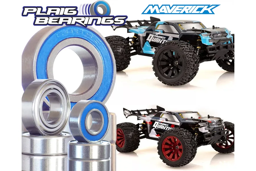 Plaig RC Maverick Quantum+ XT Flux 1/10 Standard Bearing Kit image 77131
