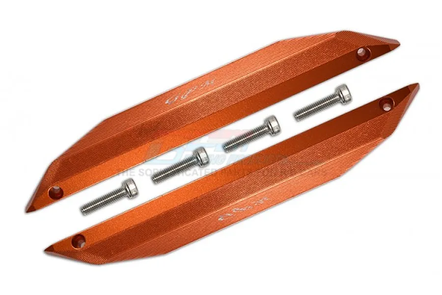 GPM Orange Aluminium Nerf Bars 2Pcs image 77133