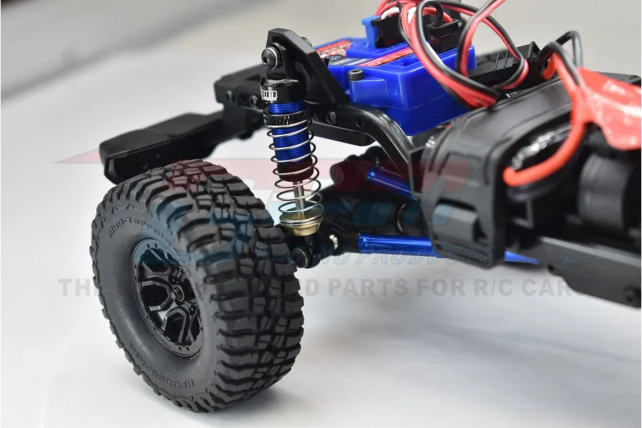GPM Blue Aluminium 52mm Adjustable Front/Rear Shocks 2Pcs image 77153