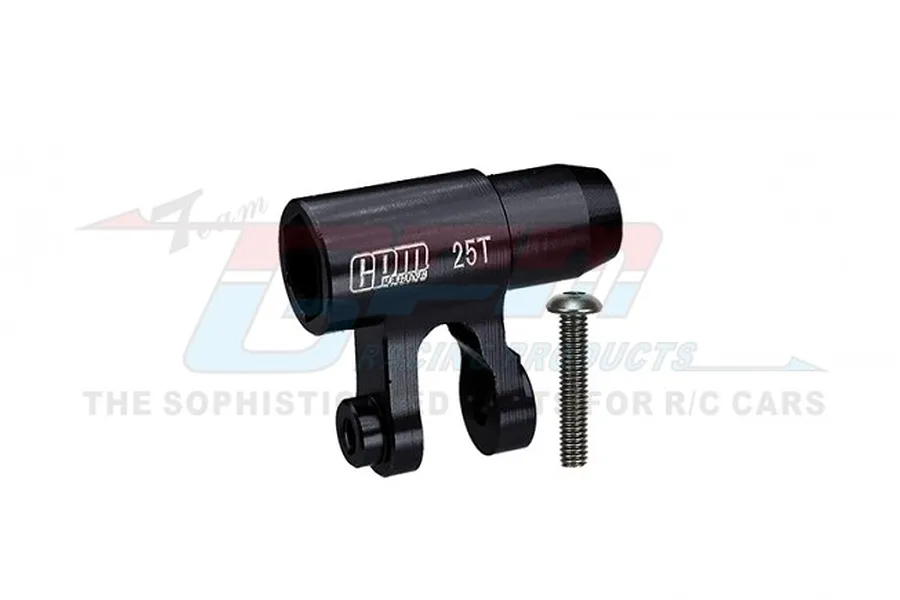 GPM Black Aluminium 25T Servo Horn image 77162