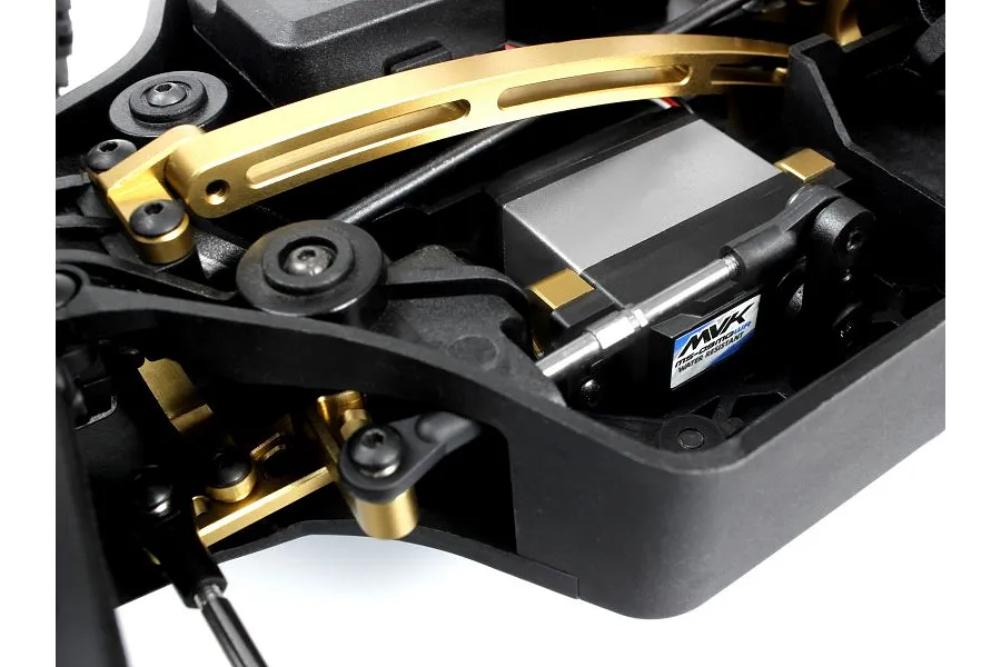 Maverick Gold Aluminium Servo Mount 2Pcs image 77201
