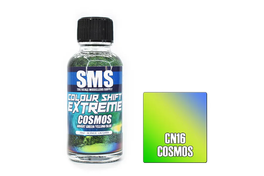 Scale Modellers Supply Color Shift Extreme Cosmos (Bright Green, Yellow, Blue)30ml image 77245