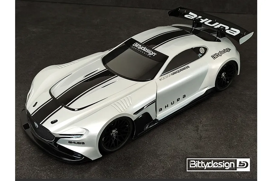 Bittydesign 1/10 Ahura GT Unpainted Body Shell w/ Decals image 77253
