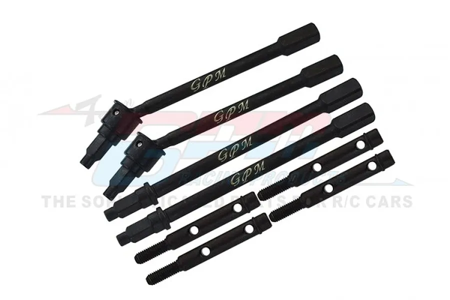 GPM Medium Carbon Steel Front CVD Driveshafts &amp;amp; Rear Axles Set image 77287