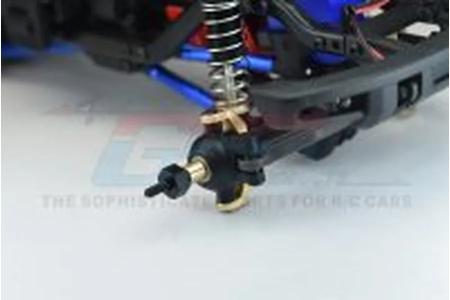 GPM Medium Carbon Steel Front CVD Driveshafts &amp;amp; (+5mm) Rear Axles Set image 2