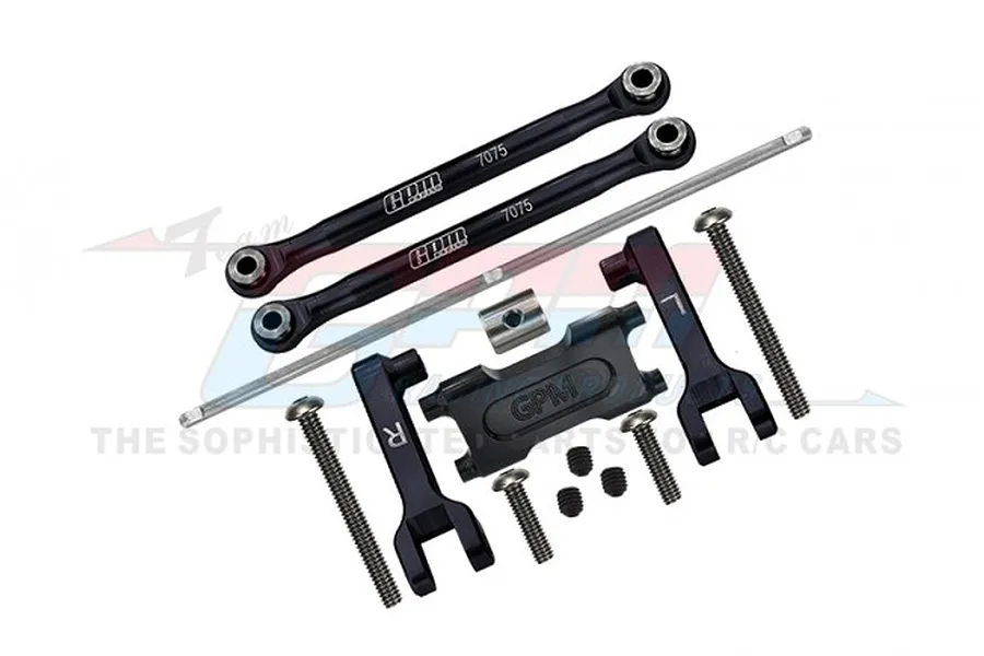 GPM Black Aluminium Rear Sway Bar Set image 77307