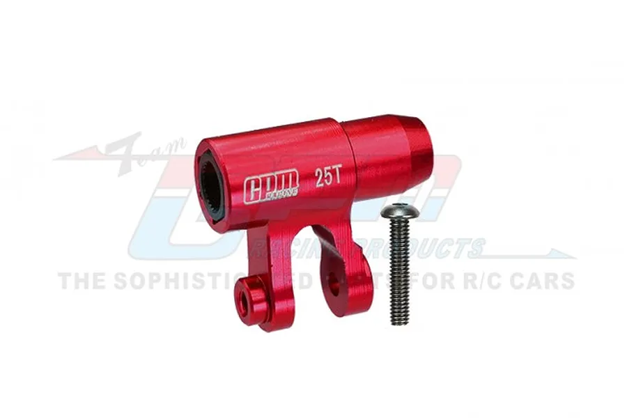 GPM Red Aluminium 25T Servo Horn image 77317