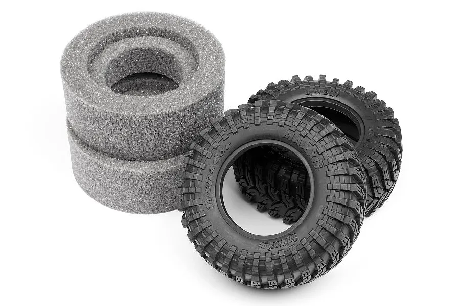 HPI 2.2/3.0&amp;quot; Blitz Maxxis Trepador Belted D Compound Tyres w/ Foam Inserts 2Pcs image 7734
