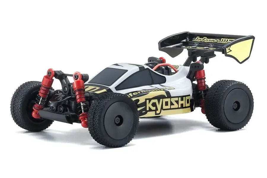 Kyosho Mini-Z Inferno MP9 RC Buggy Electric 4WD RTR - White/Black image 77394