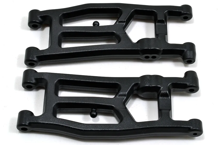 RPM Black Team Associated Pro2, SC10 &amp;amp; Trophy Rat Rear Lower Suspension Arms image 77423