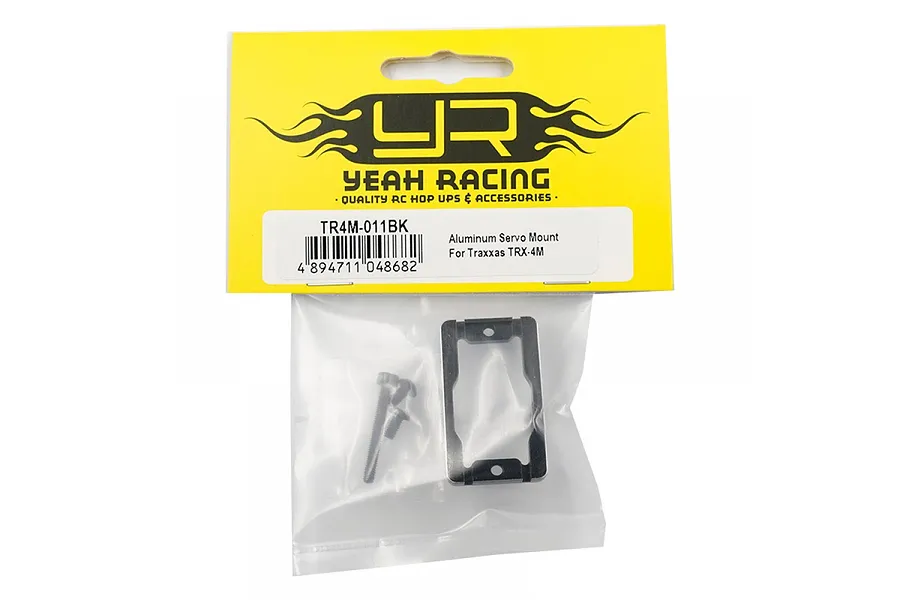 Yeah Racing Black Aluminium Servo Mount image 77469