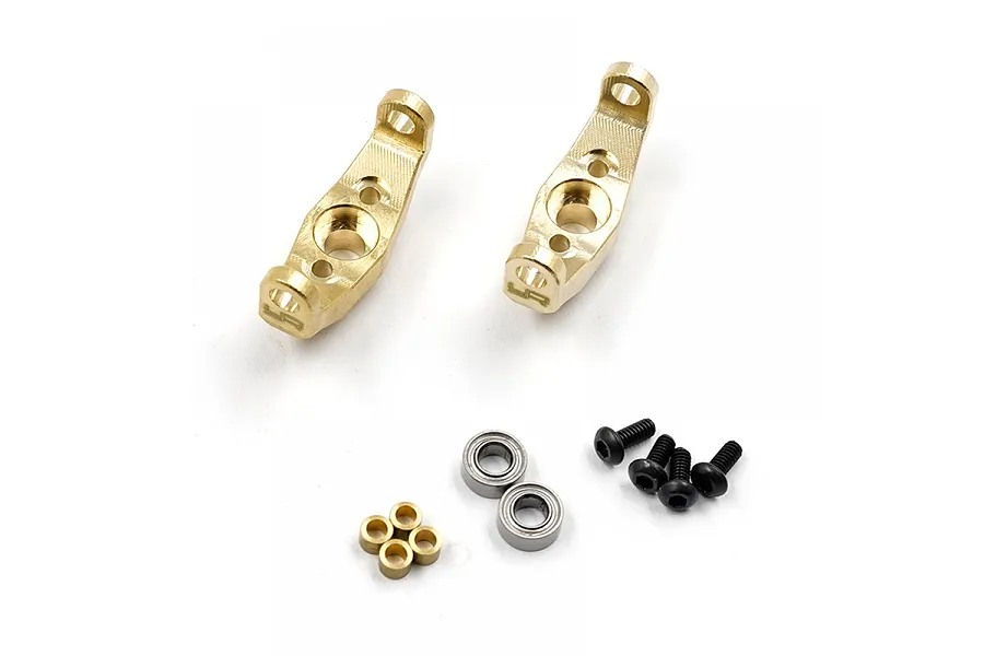 Yeah Racing Brass 6g Weighted Hub Carriers (C-Hubs) 2Pcs image 77477