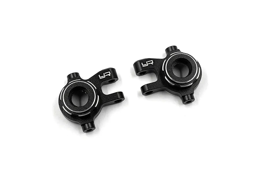 Yeah Racing Black Aluminium Steering Hubs 2Pcs image 77484