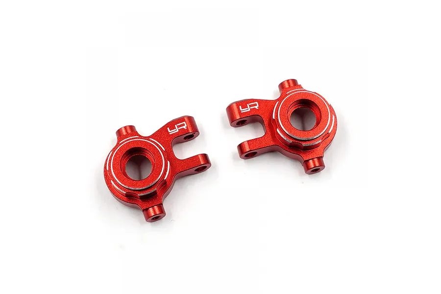 Yeah Racing Red Aluminium Steering Hubs 2Pcs image 77486