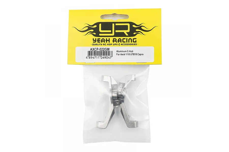 Yeah Racing Gunmetal Aluminium Hub Carriers (C-Hubs) 2Pcs image 2