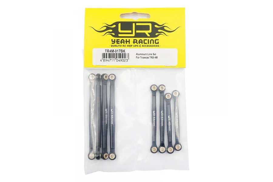 Yeah Racing Black Aluminium Links Set image 77493