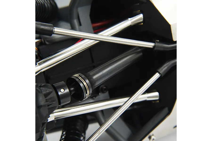 Yeah Racing Hardened Steel Front &amp;amp; Rear Centre Driveshafts 2Pcs image 77503