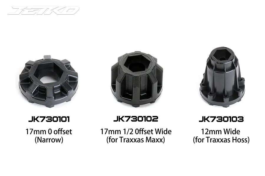 Jetko 3.6&amp;quot; King Cobra SGT Medium Soft Belted Tyres on (1/2&amp;quot; Off Set) Black Claw Rims - Glued Wheels 2Pcs image 77608