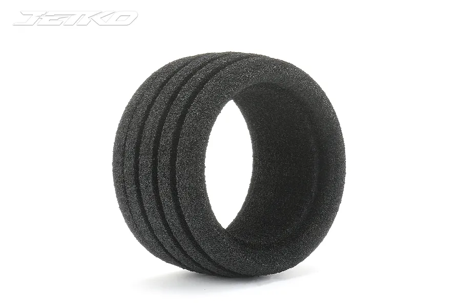 Jetko 2.8&amp;quot; King Cobra ST Medium Soft Tyres on Black Claw Rims - Glued Wheels 2Pcs image 77772