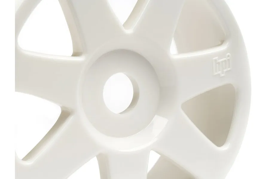 HPI 3.3&amp;quot; V7 White Rims 2Pcs image 7781