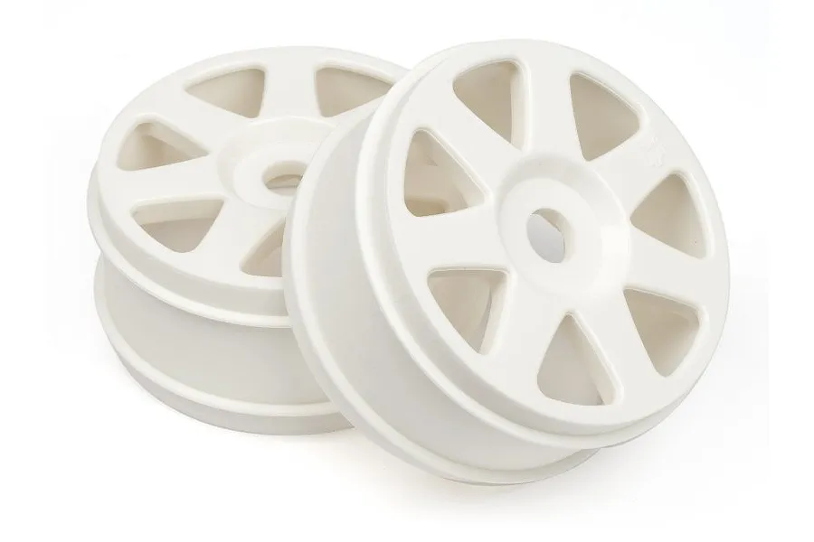 HPI 3.3&amp;quot; V7 White Rims 2Pcs image 7782