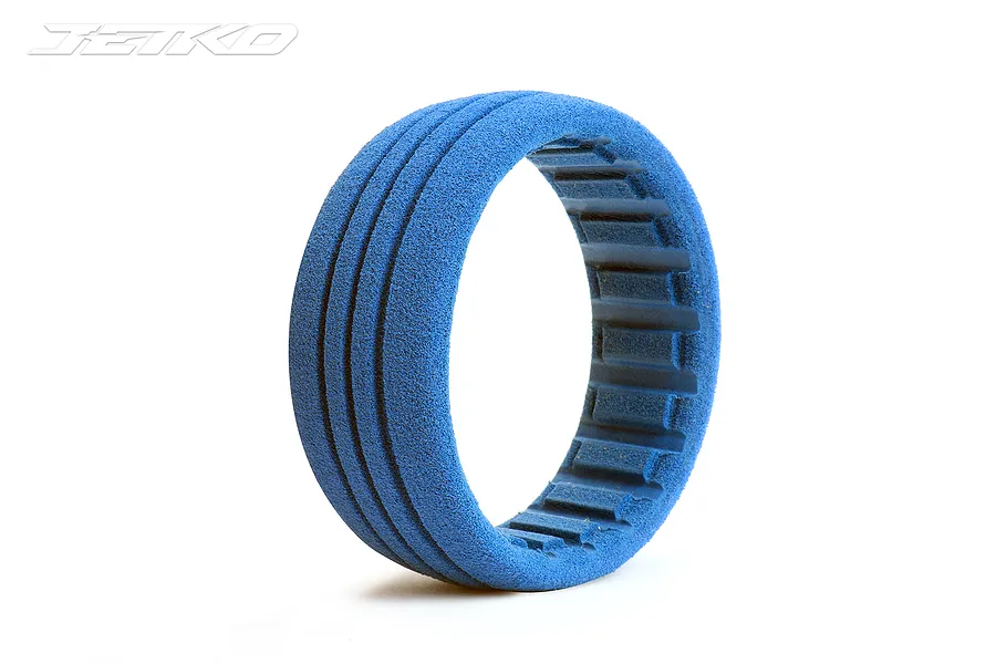 Jetko Blue 1/8 Buggy &amp;amp; 1/10 Short Course Grooved Foam Inserts 2Pcs image 78088