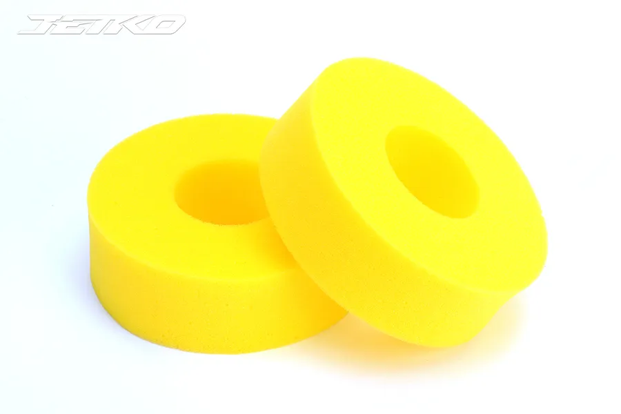 Jetko Yellow 1.9&amp;quot; Crawler Single Stage Soft Foam Inserts 2Pcs image 78090