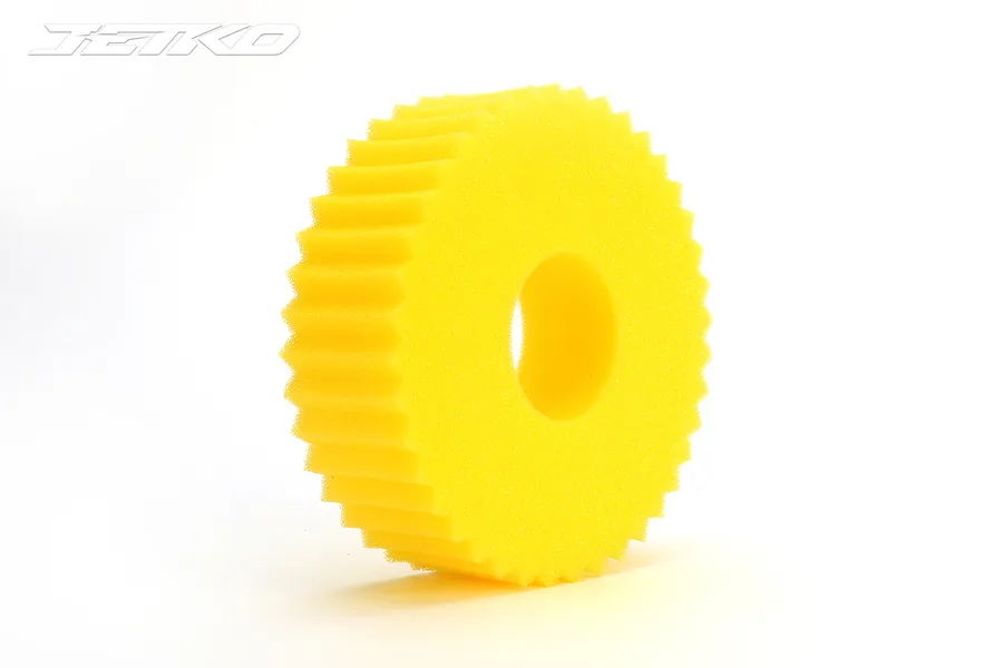 Jetko Yellow 1.9&amp;quot; Crawler Gear Foam Soft Foam Inserts 2Pcs image 78091