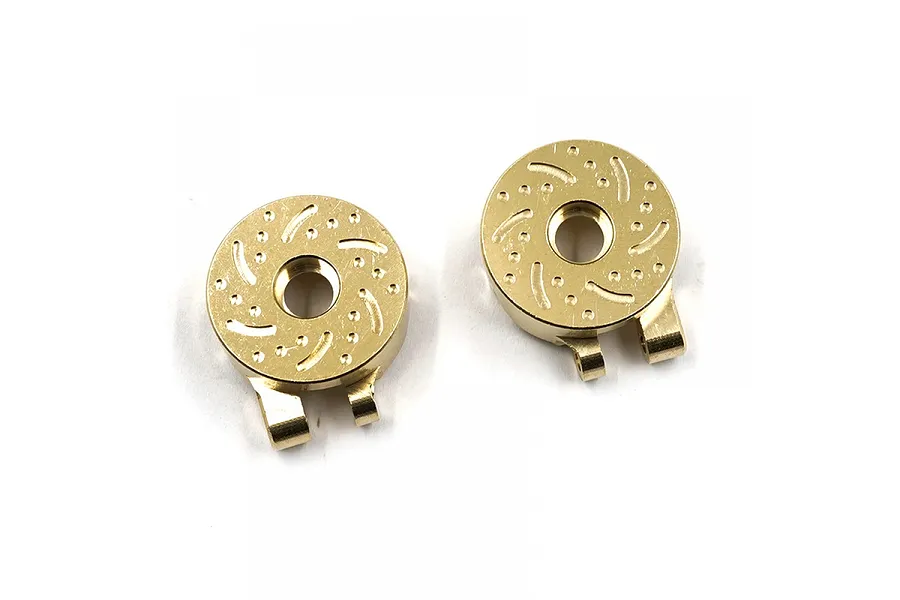 Yeah Racing 20g Brass Weighted Steering Hubs 2Pcs image 78190