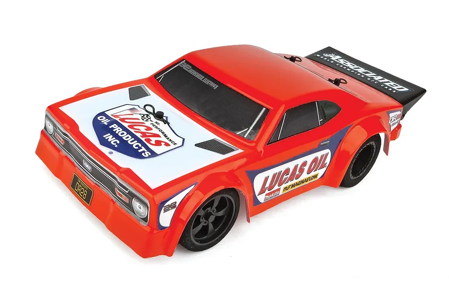 Team Associated DR28 RC Drag Car Electric 2WD 1/28 Scale RTR - Lucas Oil image 78211