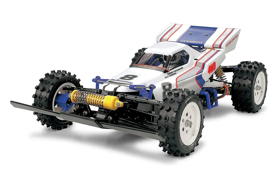 Tamiya Boomerang RC Buggy Electric 4WD 1/10 Scale Kit (no ESC) - White image 78247