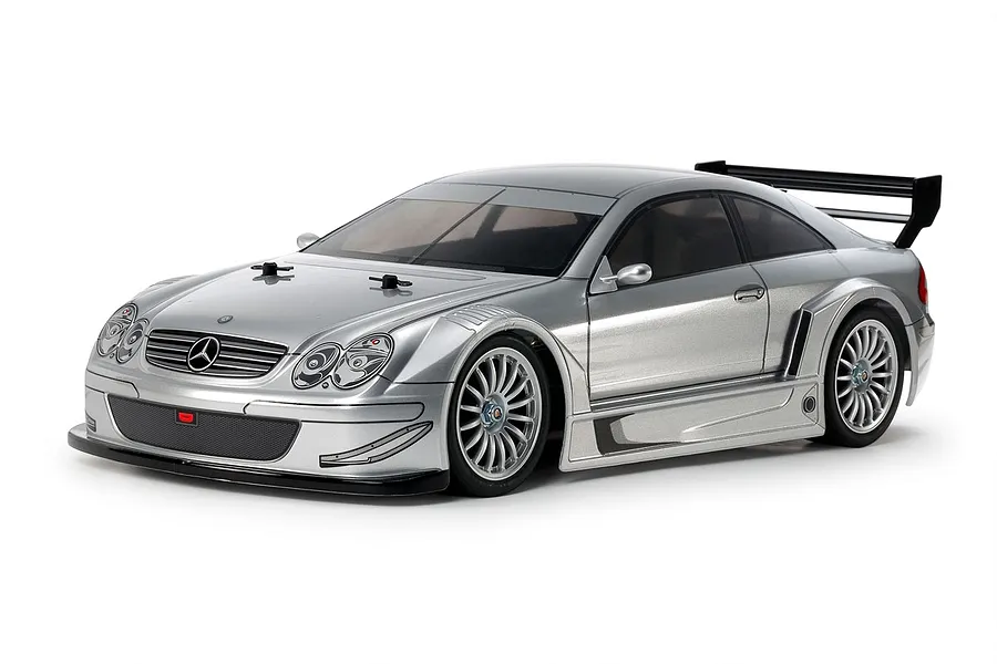 Tamiya TT-02 Mercedes-Benz CLK-AMG RC Touring Car Electric 4WD 1/10 Scale Kit (no ESC) image 78306