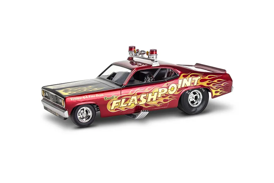 Revell 1/24 1970 Plymouth Super Duster Scaled Plastic Model Kit image 78378