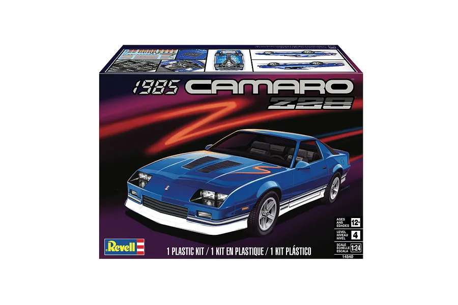 Revell 1/24 1985 Chevy Camaro Z28 Scaled Plastic Model Kit image 7