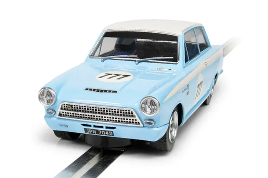 Scalextric 1/32 Ford Lotus Cortina - Jordan Racing Team - Mark Sumpter Slot Car image 78446