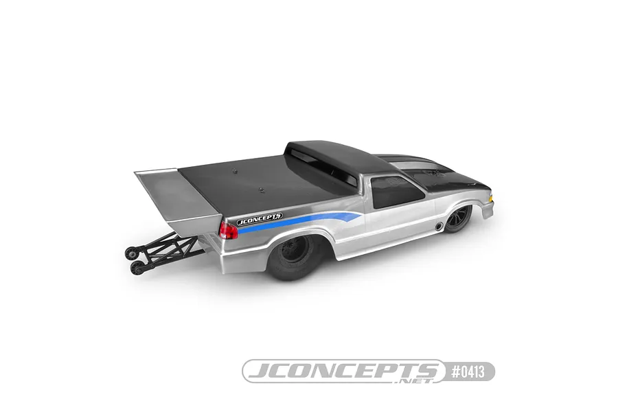 JConcepts 1/10 2002 Chevy S-10 Drag Truck Body Shell - Clear Unpainted image 78504
