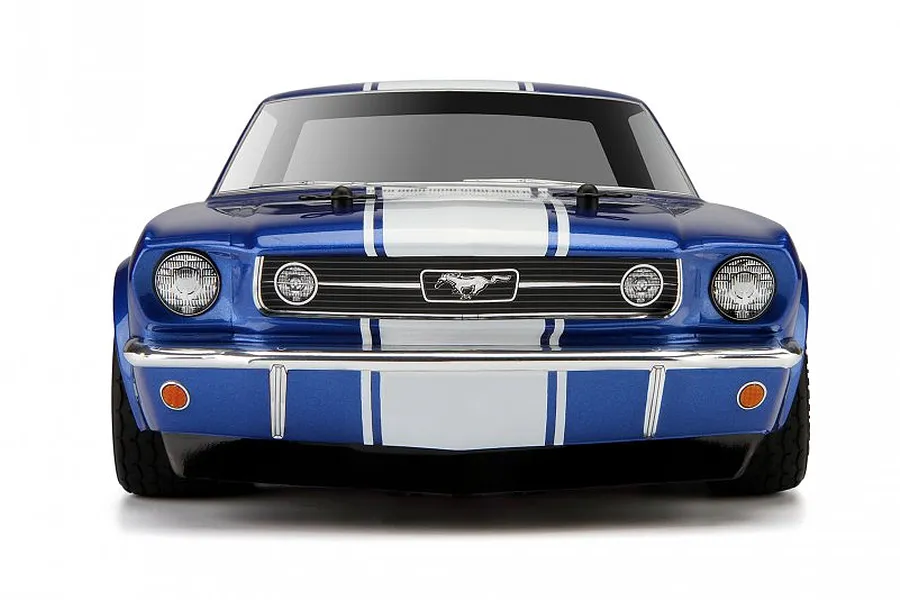 HPI 1/10 1966 Ford Mustang GT Coupe Unpainted Body Shell image 7856