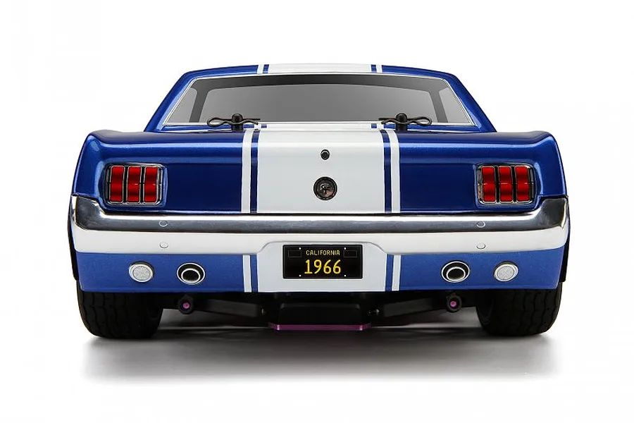HPI 1/10 1966 Ford Mustang GT Coupe Unpainted Body Shell image 7859