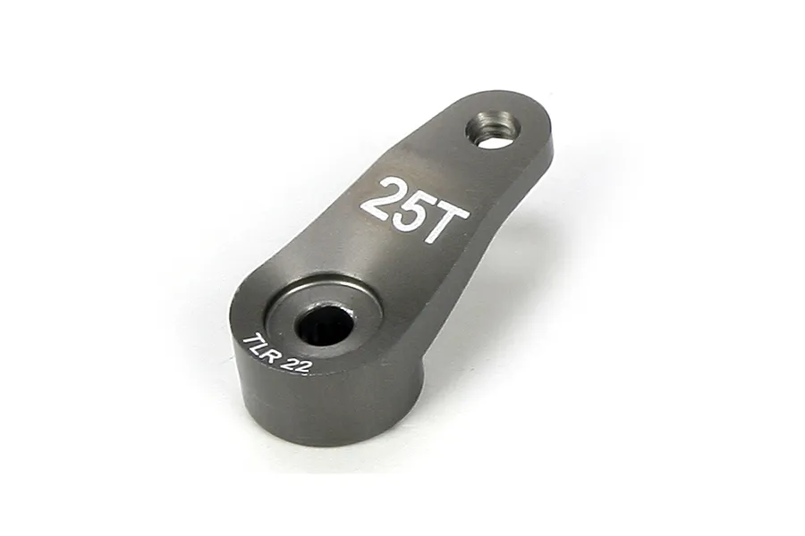 TLR Gunmetal Aluminium 25T Servo Horn image 78629